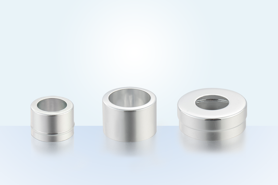 Accessori per set cosmetici Copertina in alluminio